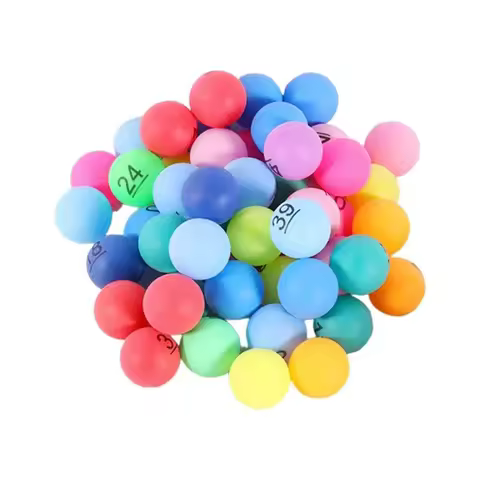 Numbered Balls Digital Interesting Game Balls Funny Lottery Balls for Family Gatherings