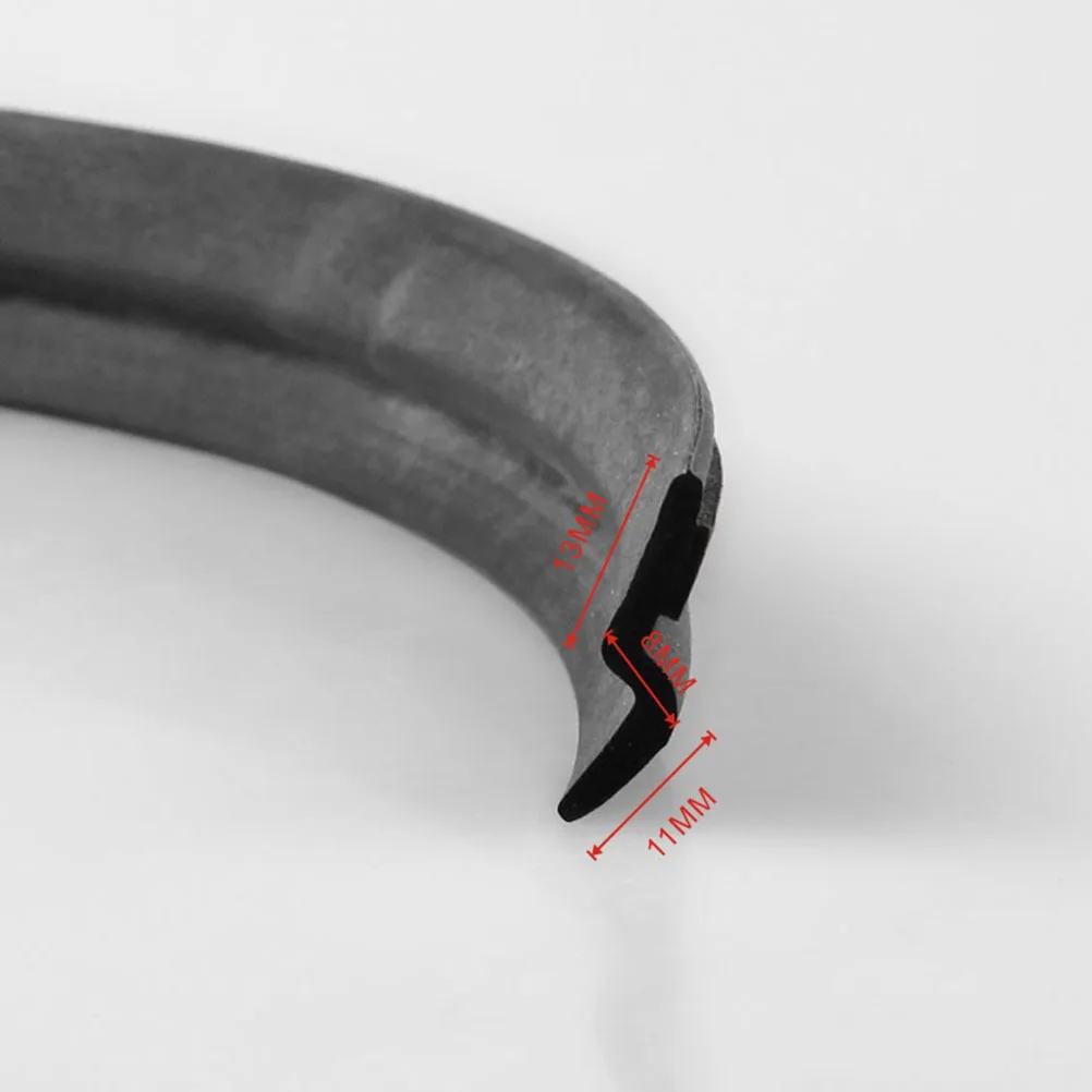 

4 Meters Z Type Auto Door Sealing Strip Waterproof Dust Noise Reduction Removable Anti Collision Strip for Car Front Door