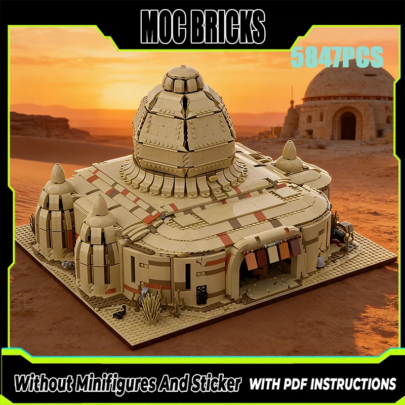 ชุดตัวต่อโมเดลภาพยนตร์ Star Movie รุ่น Moc ร้านค้าของ Wato และเทคโนโลยีรังนก ของเล่นตัวต่อแบบโมดูลาร์ ของขวัญคริสต์มาส ชุดของเล่น DIY ประกอบเอง