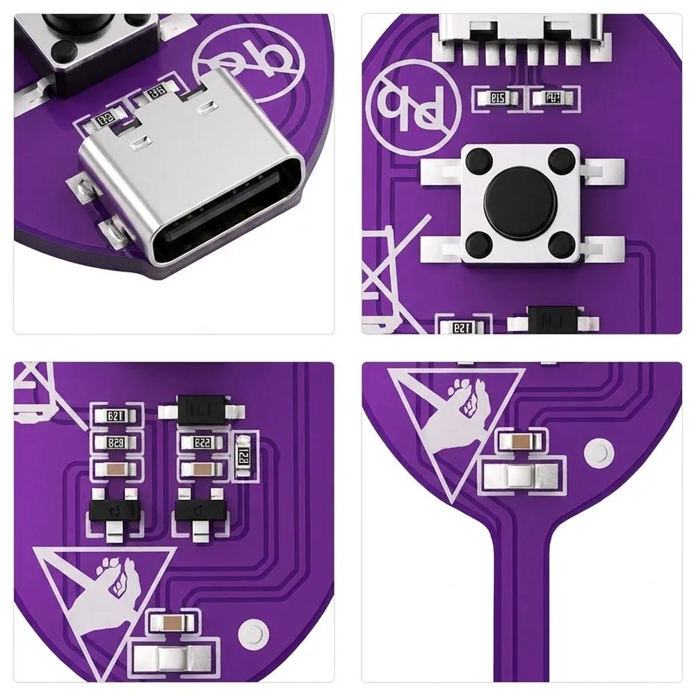 For Motherboard Repair PCB Repair Device K7S Inductance Tester For PCB Inspection Purple Electromagnetic Sensing