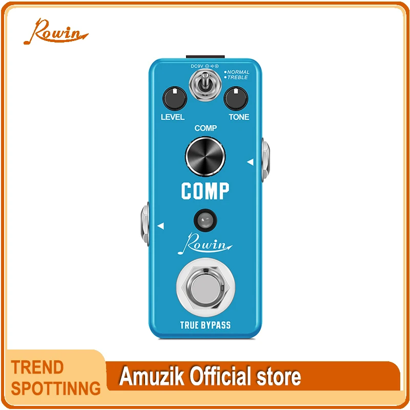 Rowin Best Pedal Order EQ Compressor Boost Gain Distortion Fuzz Noise Gate Tuner Modulation Delay Reverb Guitar Effect Pedals