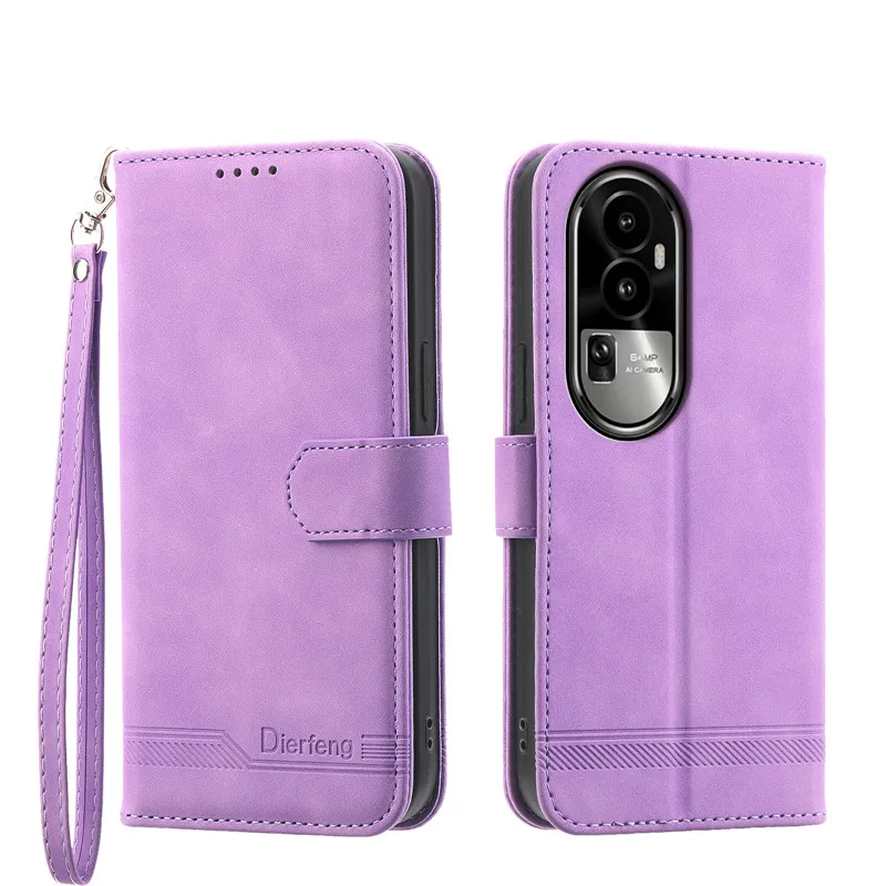 For OPPO Reno10 5G Leather Case on For OPPO A1x A58X A78 5G Realme 11 Pro+ Reno 10 Pro+ 5G Wallet Card Holder Stand Book Cover