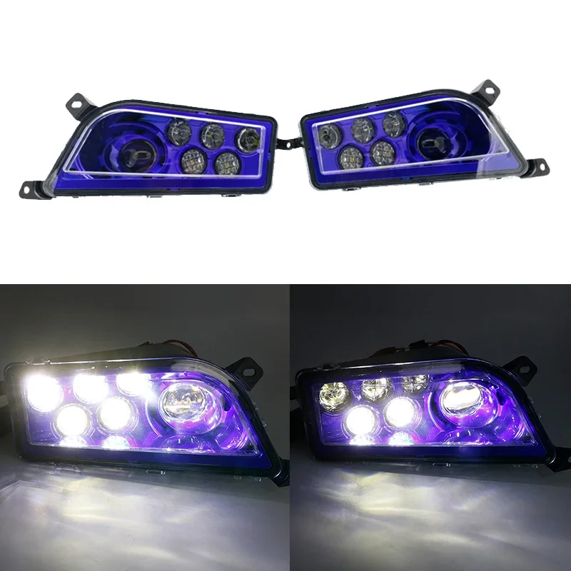 

Передняя светодиодная фара H4 для Polaris RZR XP 1000/4, 1000/XP Turbo, Turbo S, 4 Turbo, RZR 900/S 900 (2014-2023) – Запчасти для фар RZR UTV