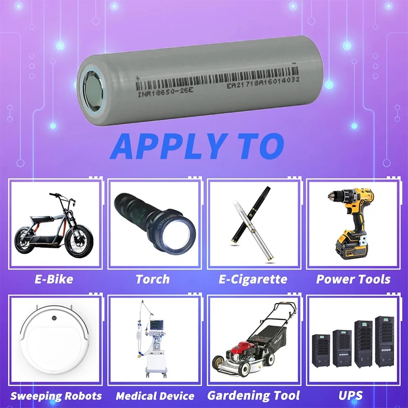 PURFIELD 18650 Battery 2500mah 3.7 V 18650 Lithium Rechargeable Battery For Flashlight Batteries Toy/electrical Charging