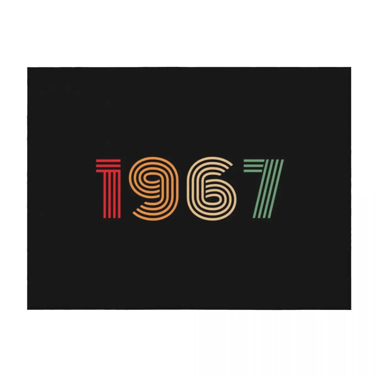 

1967 birthday funny Throw Blanket bed plaid Fashion Sofas Travel Bed Blankets