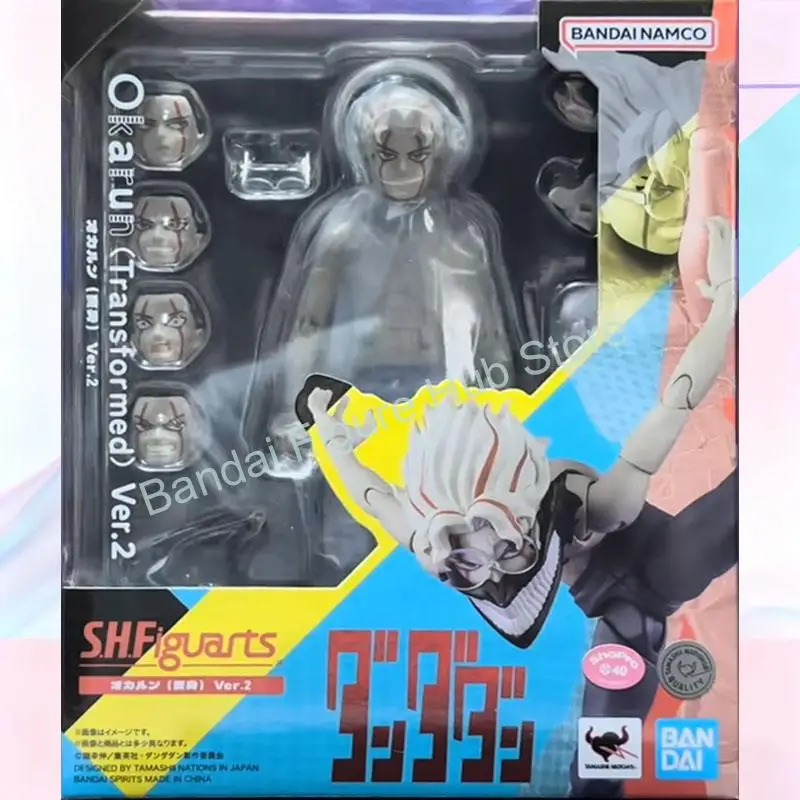 Brand New In Stock BANDAI S.H.Figuarts Dandadan Okarun Transformed Ver.2 SHF Finished Action Figure Anime Collectible Hobby Toy