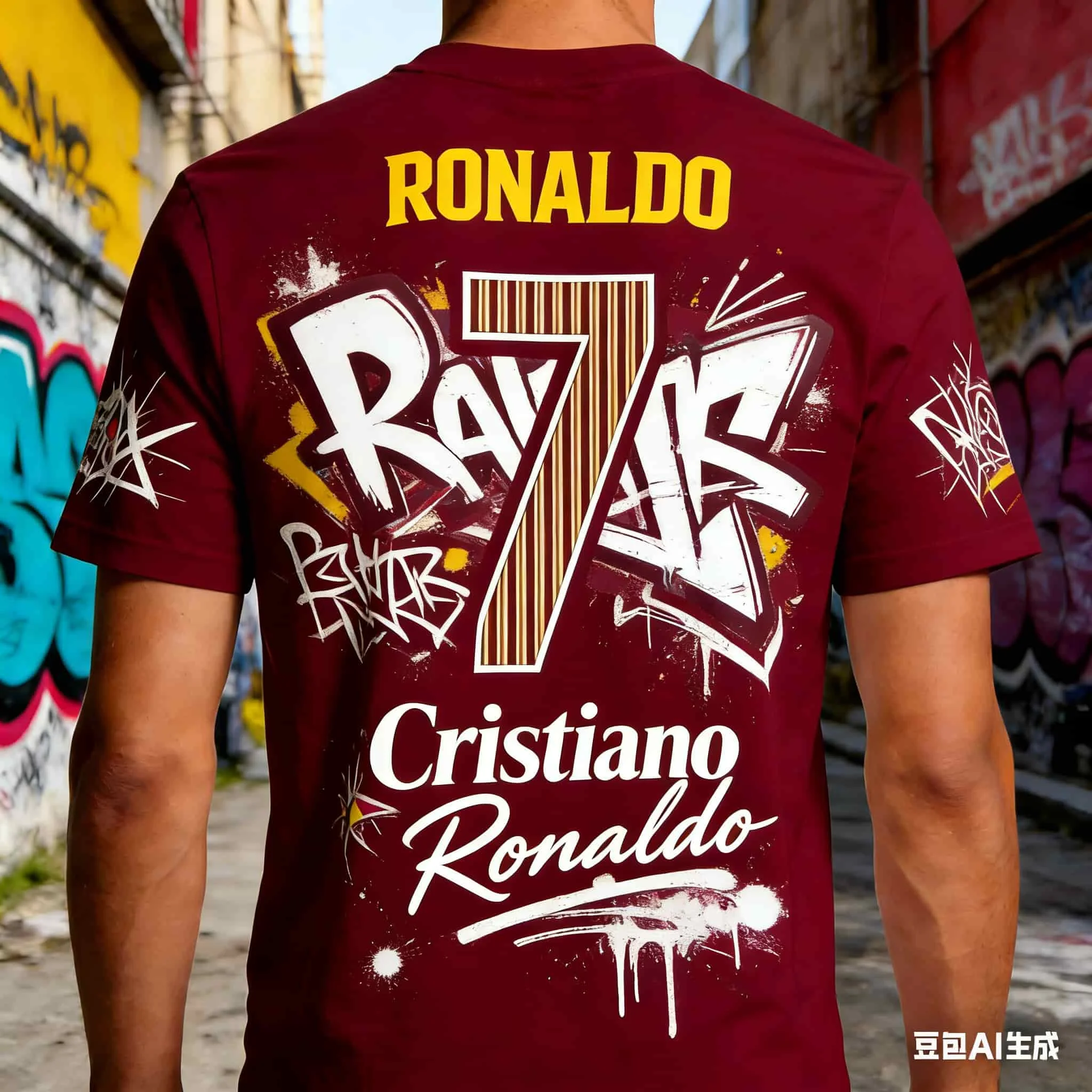 

Элегантная футболка с изображением футбольной звезды Роналду, дышащая одежда для активного отдыха, свободный стиль, идеальный подарок для фанатов, горячая распродажа