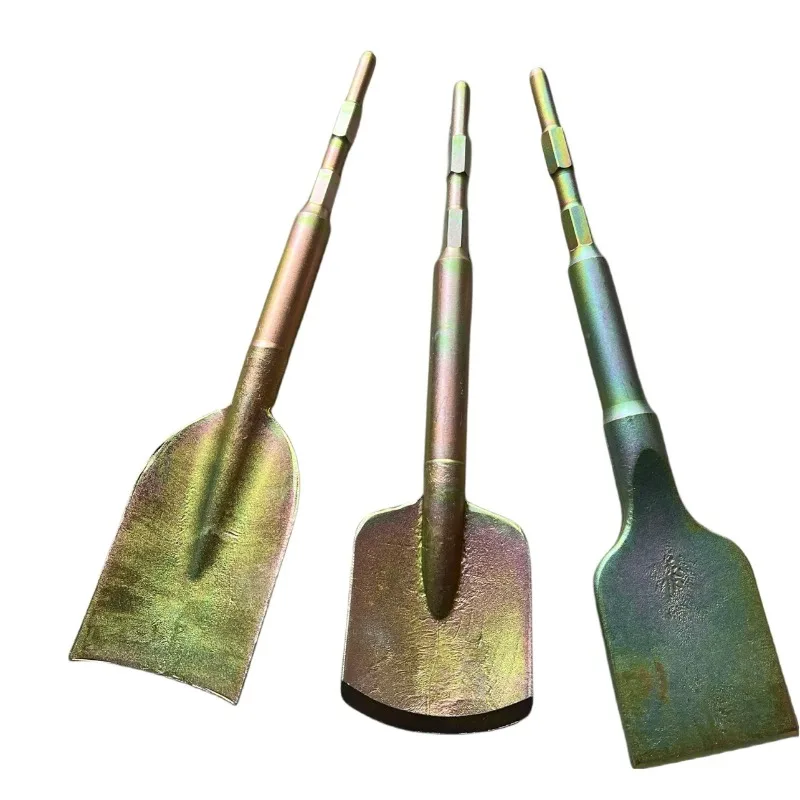 Small pickaxe to dig trees dig trenches and remove seedlings 6 angle wide flat chisel Alloy steel diamond shovel