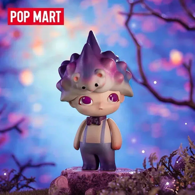 Caja ciega de la serie de animales perdidos Pop Mart Dimoo, bolsa de adivinación, caja misteriosa, juguetes, figura de Anime, muñeca, adornos de escritorio bonitos, colección de regalos