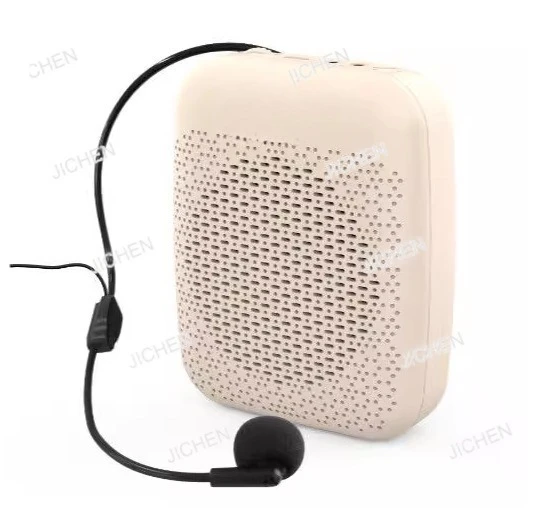 ميكروفون سلكي مكبر صوت محمول دليل مدرب مكبر صوت مثبت على الخصر مكبر صوت على شكل نحلة صغيرة أونصر التي تم شحنها حديثا #2