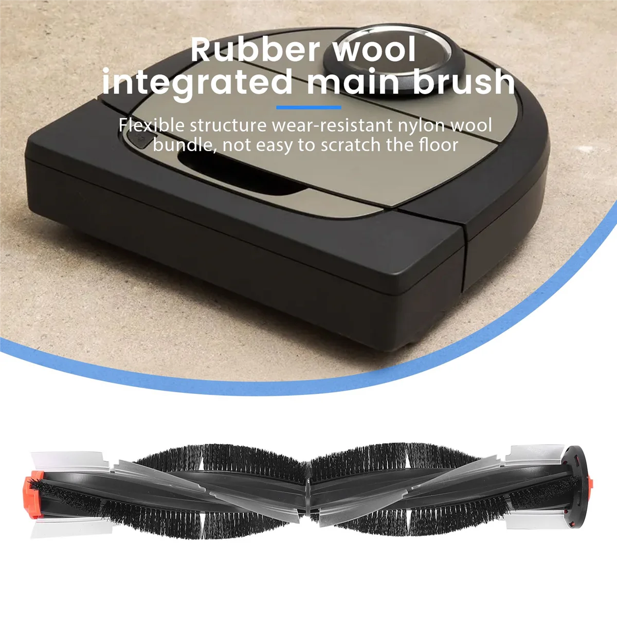 Replacement Parts for Neato Botvac D Series D3 D4 D5 D6 D7 D75 D80 D85 Robot Vacuum Cleaner Accessory Kit