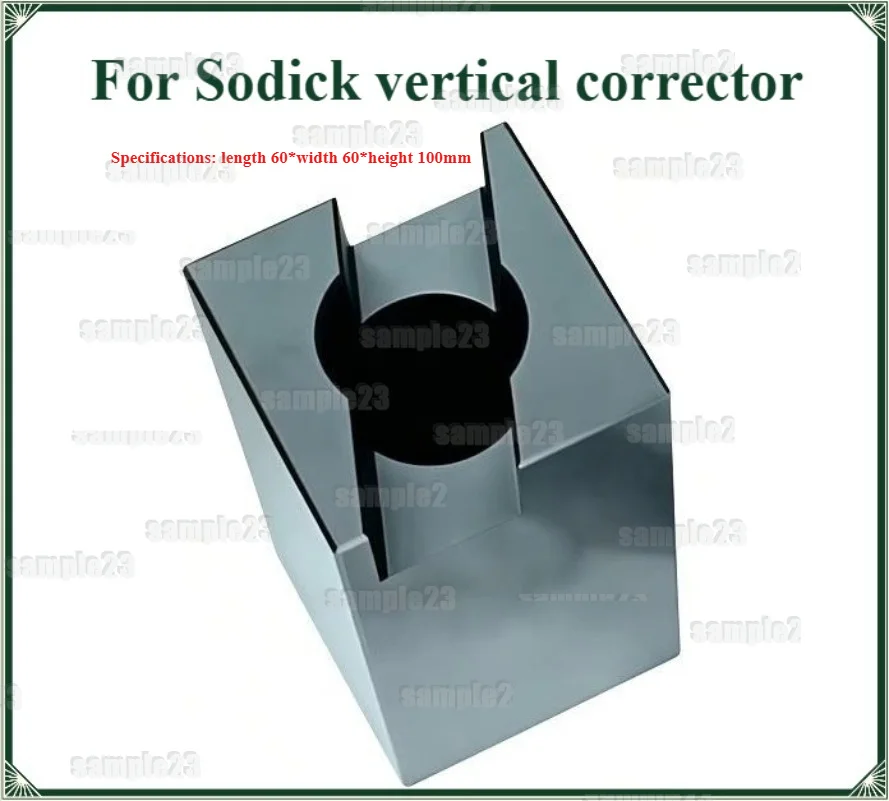 Molybdenum Wire Vertical Calibrator Block 60x60x100mm for Sodick Wire Cutting EDM Machine