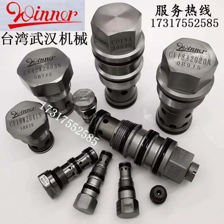 Original and genuine Taiwan WINNER cartridge valve relief valve RV2A30AL SF Airlines free shipping spot supply