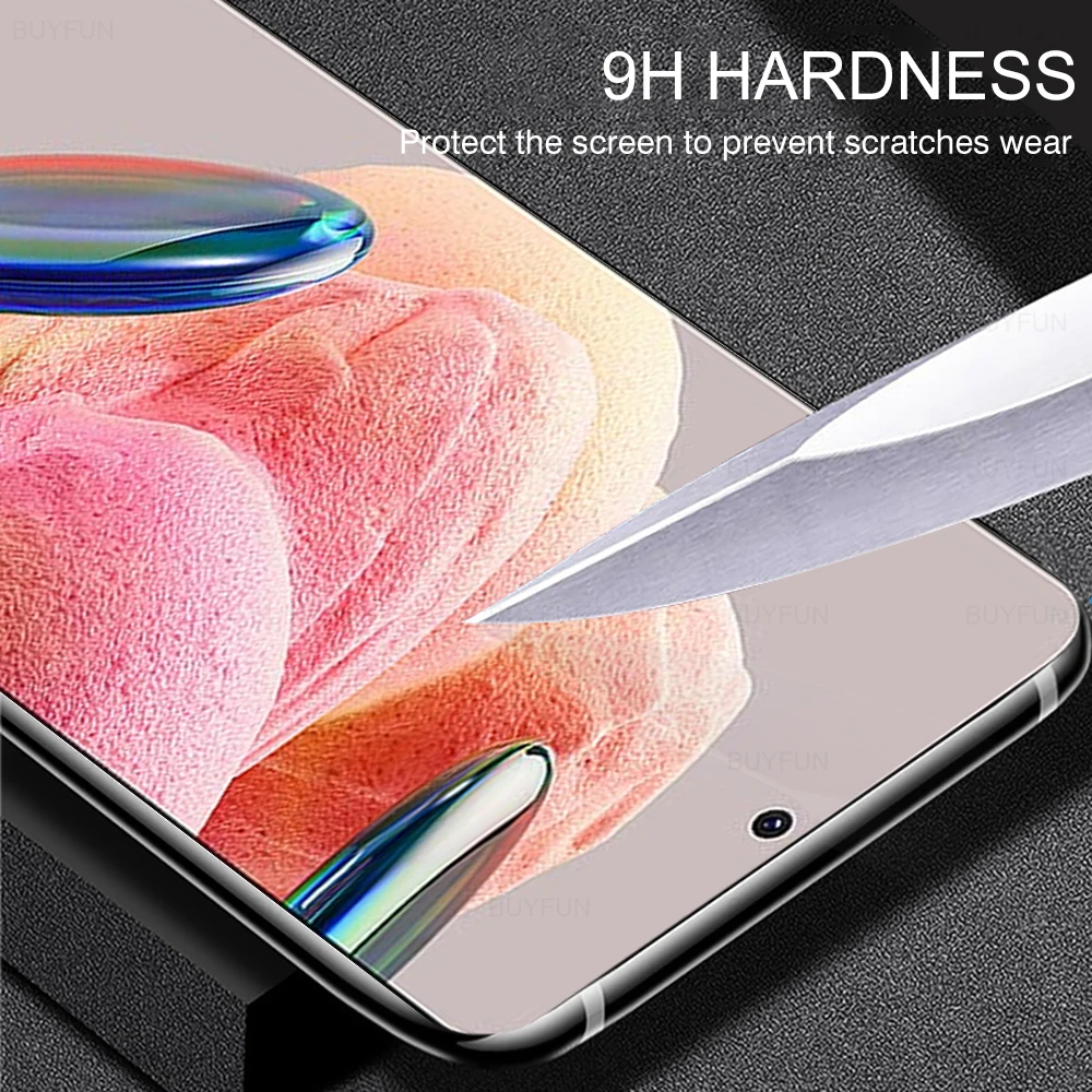 샤오미 레드미 노트 12 4G 5G 스크린 강화 유리 방폭 필름, 레드미 노트 13 프로 보호 유리 필름 2024, 8 인 1