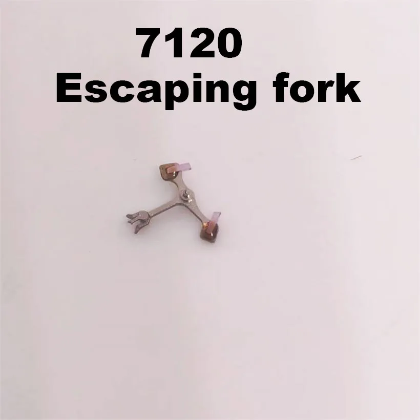Gli accessori dell'orologio sono per Shanghai 7120 Movimento meccanico Forcella di scappamento Mazai Vecchio orologio Movimento uniforme Orologio Parti di orologi