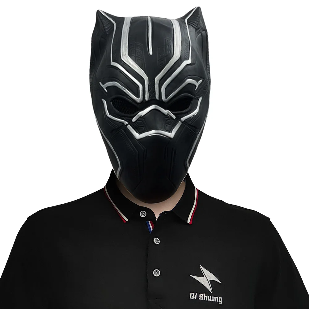 

Маска Черной Пантеры для Хэллоуина, реалистичная маска для косплея, маска пантеры, косплей-шлем, реквизит для фильмов, украшение, подарок