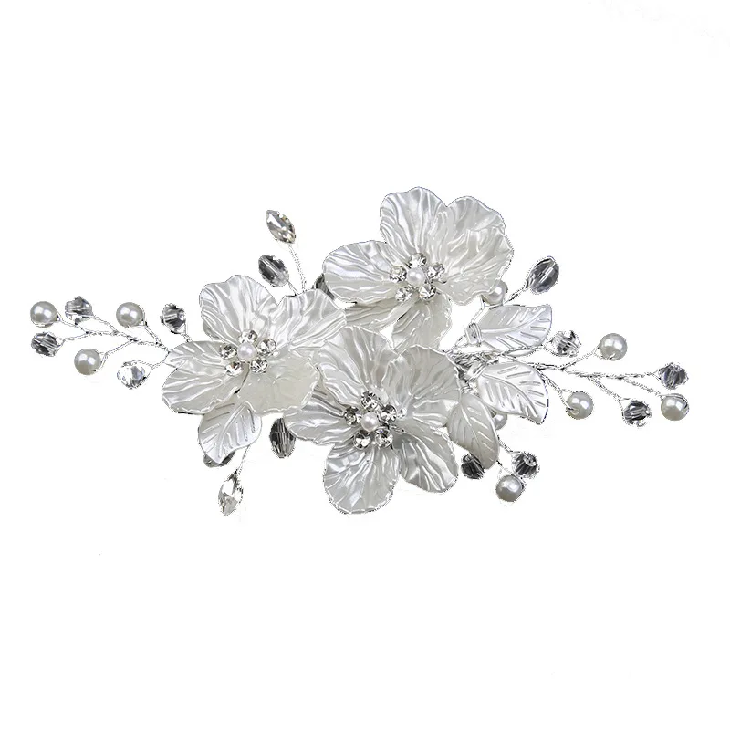 

Handmade Pearl Hairpin Women's Wedding Dr Accories Hair Jewelry Hairband Hair Clip Sli Hair Accories