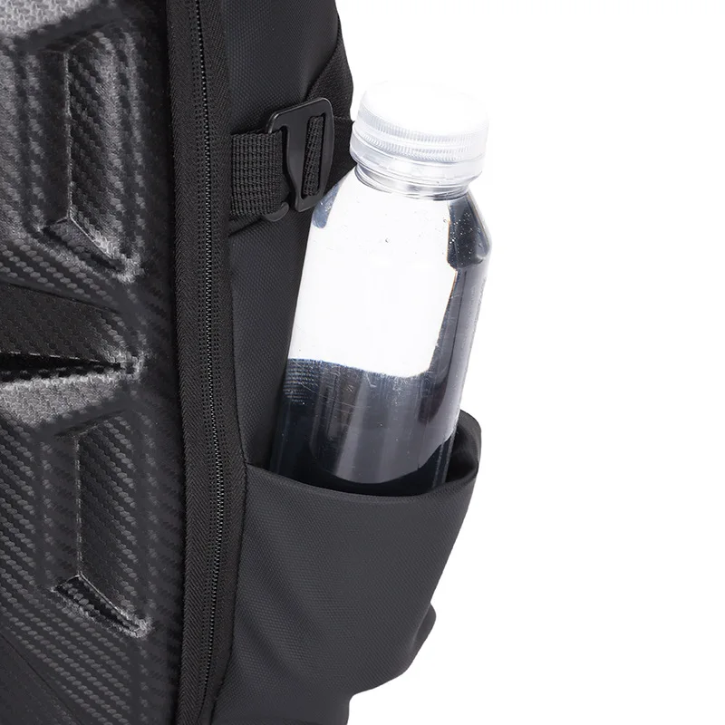 حقيبة ظهر هارد شل للرجال معدات الفارس في الهواء الطلق دراجة نارية رياضية ركوب حقيبة دراجة نارية على ظهره مقاوم للماء حقيبة ظهر للكمبيوتر