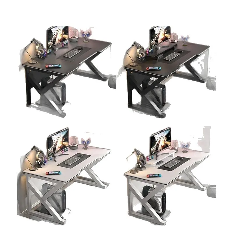 Gaming Desk, Home Office Computer Table, Study Workstation, Simple Student Desk, Bedroom Writing Table, PC Gaming Setup