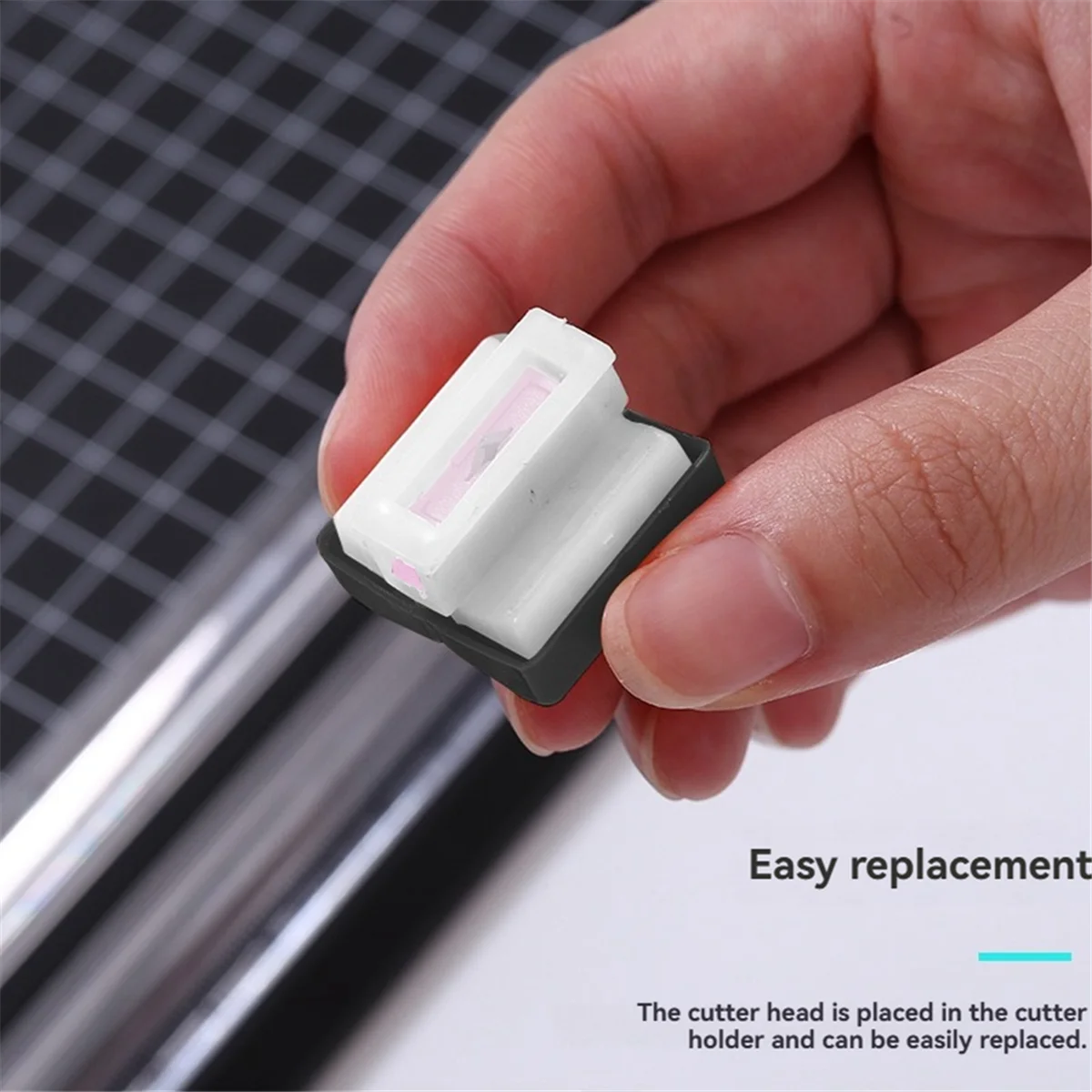 

A002 5 шт. запасной нож для резки бумаги, ручной триммер, раздвижной, удобный с автоматической защитой для резки бумаги