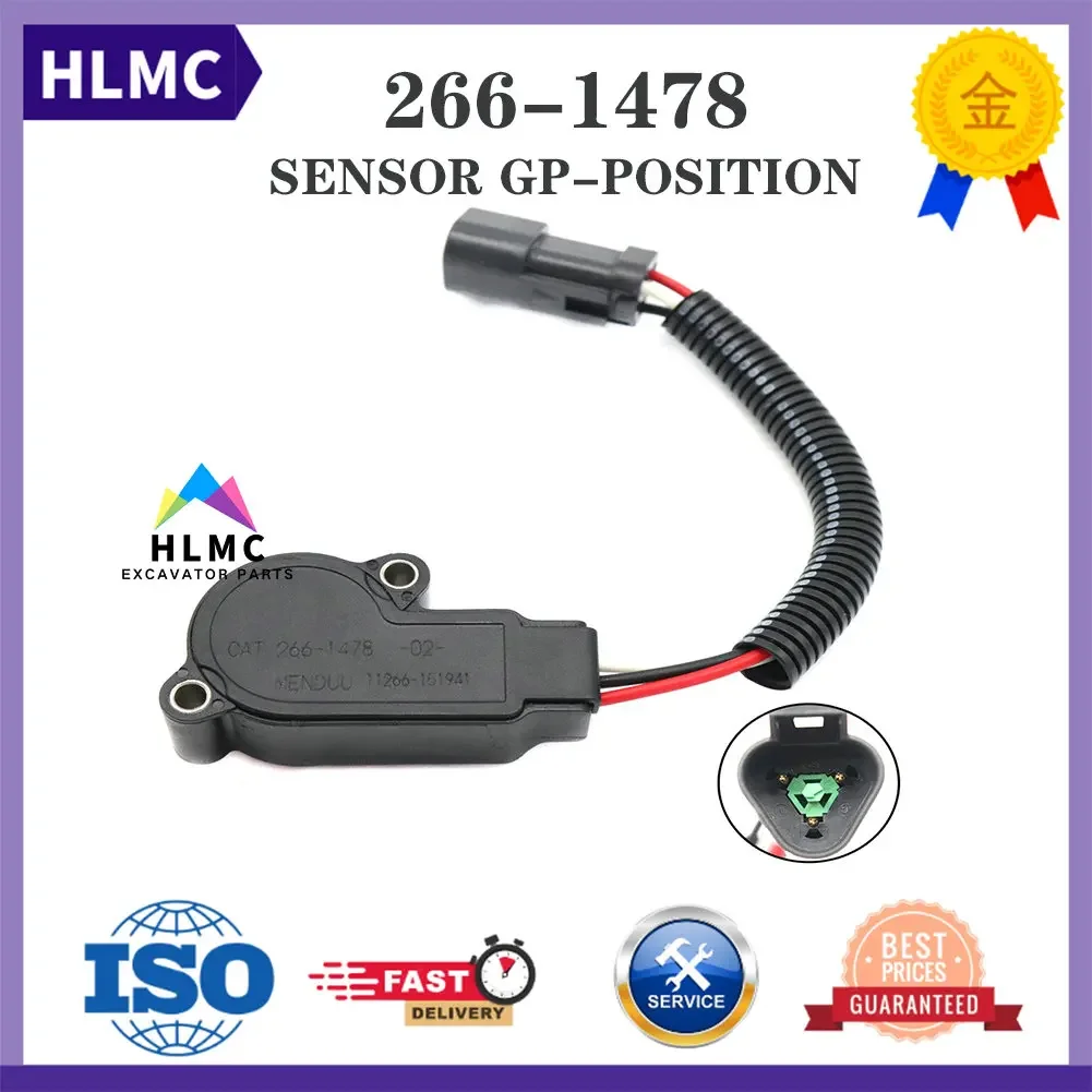 Excavator Electronic Part 266-1478 GP-Position Sensor Intake Pressure Sensor 816F 815F 814F 824H 836G 834G 844 980H 992G 994F