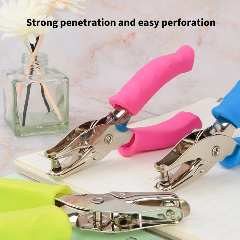 Handheld Hole Single Hole Paper Metal Punching Pliers 6mm Round Hole Pliers For Cards Craft Dropshipping