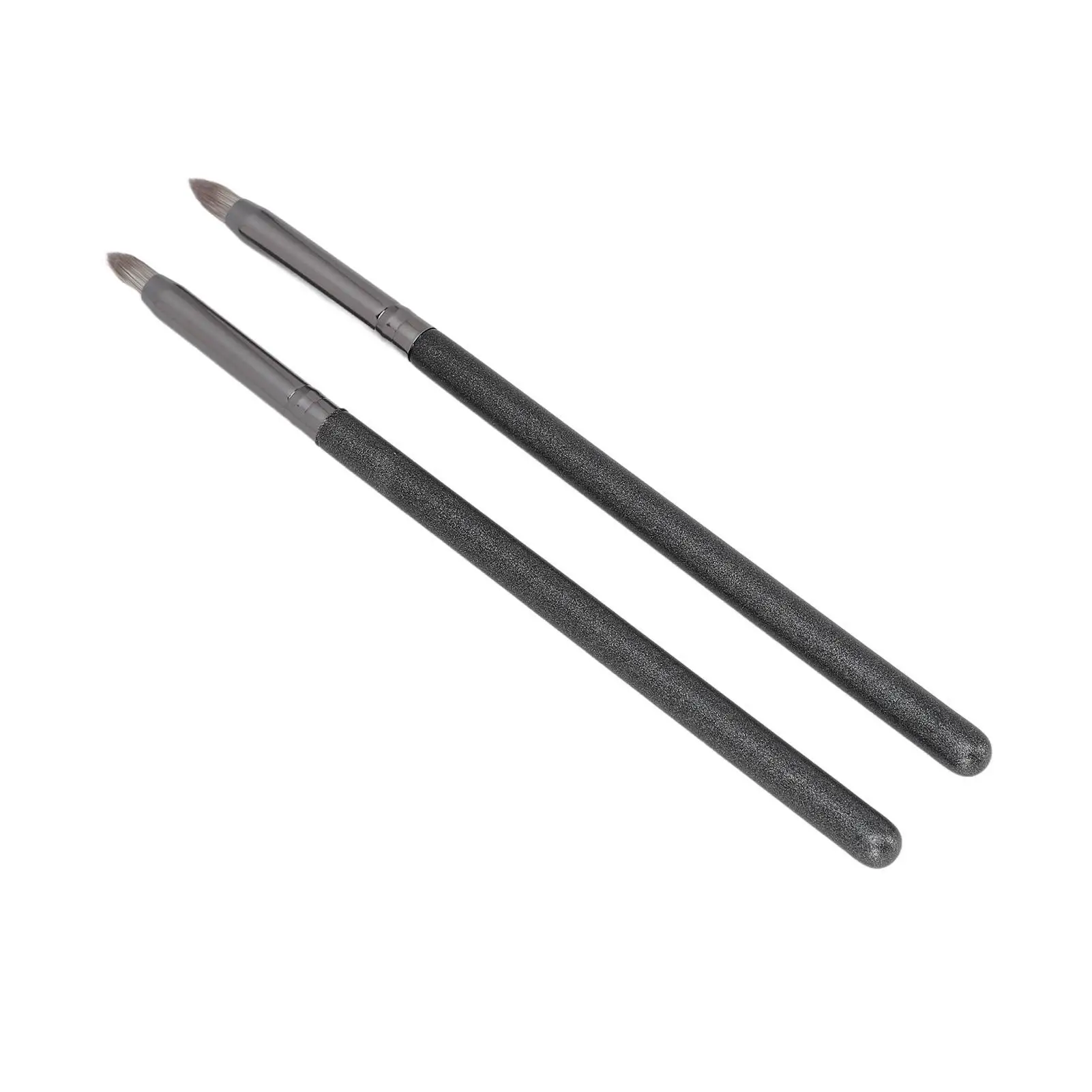 2 uds cepillo corrector debajo de los ojos para ojeras herramienta de maquillaje Lacrimal Sulcus cepillo para mezclar aplicador cosmético