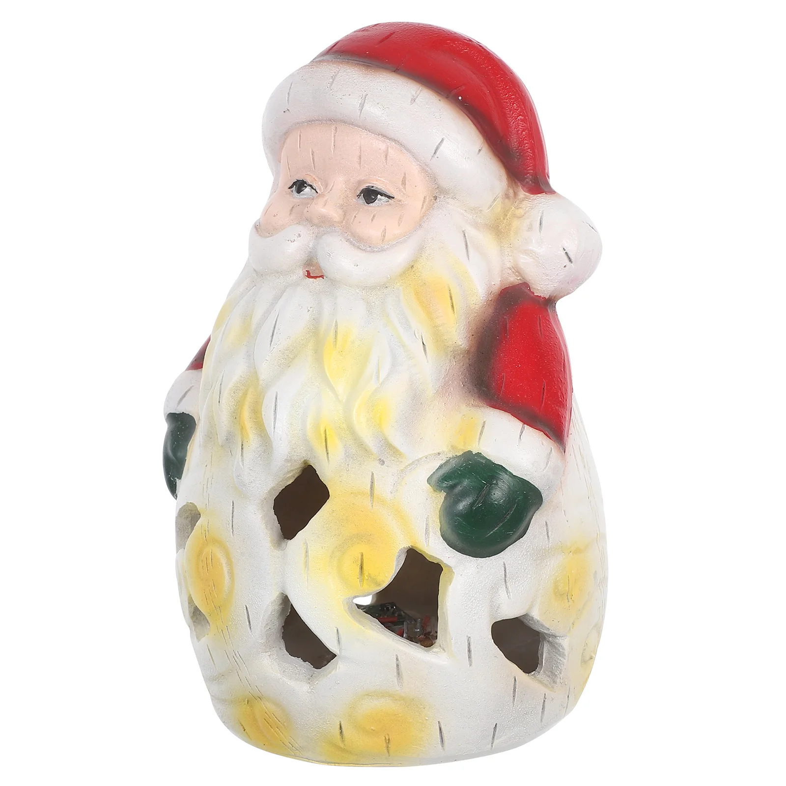 

Christmas Decoration Night Lights Mantle Bookshelf Holiday Resin Ornament Festive Xmas