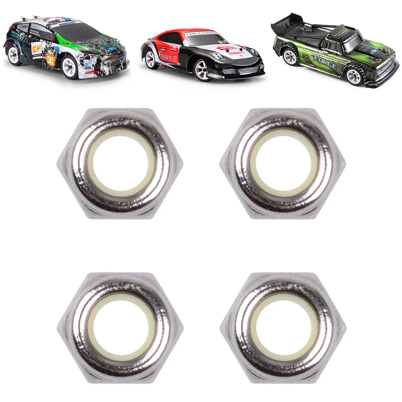 Wltoys K969 K989 284131 RC Car Spare Parts 1/28 Scale Original Parts M2 Nut For Wheel