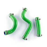 FOR 1998-2009 KAWASAKI KX80 KX85 KX100 Silicone Radiator Hoses Kit 1999 2000 2001 2002 2003 2004 2005 2006 Piping 3Pcs 10 Colors