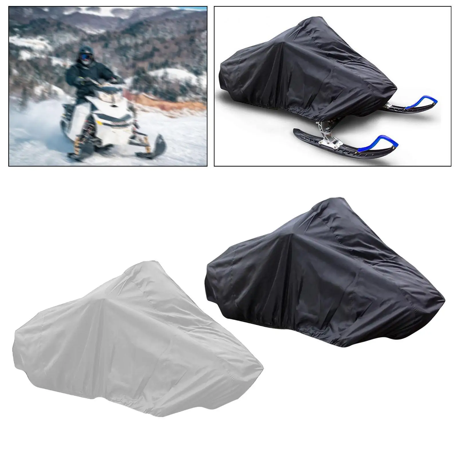 

Snowmobile Travel Covers with Drawstring Rain Cover Sun Protection Outdoor