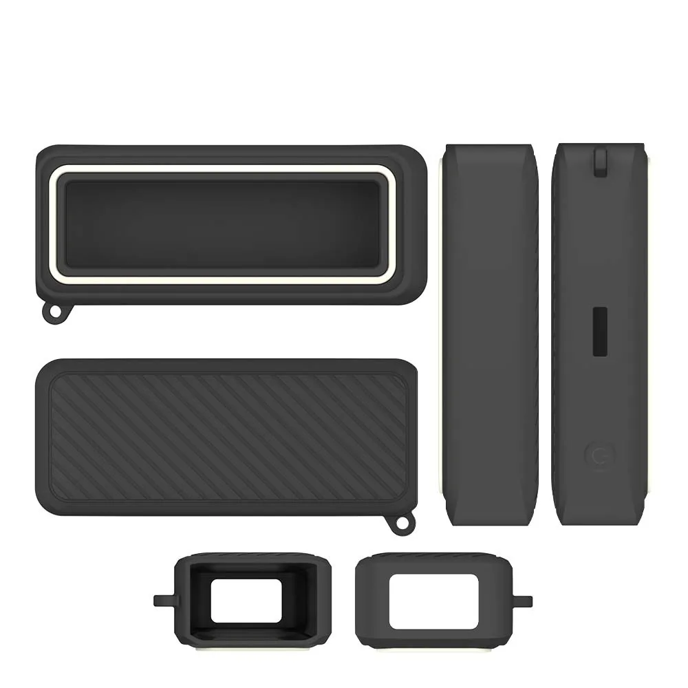 Silicone Portable Charger Protective Case Anti Drop A110A Carrying Organizer Bag for Anker Prime Power Bank (26K 300W)