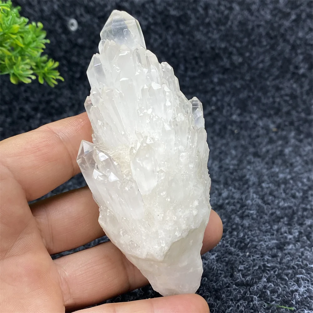 Natural Mineral Beautiful White Crystal Pineapple Crystal Healing Reiki Ore Specimen Home Decoration Crafts Holiday Gifts