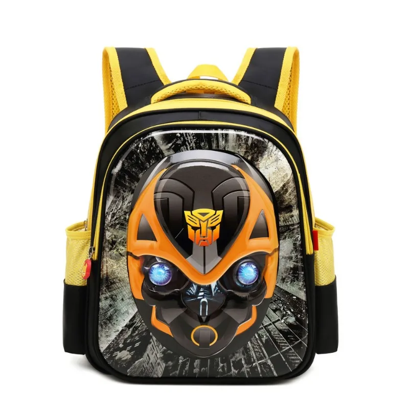 

Marvel A Hot Schoolbags Captain America Teen Boys Schoolbag Iron Man Bumblebee Pattern Marvel Hero Schoolbag Boy Gift