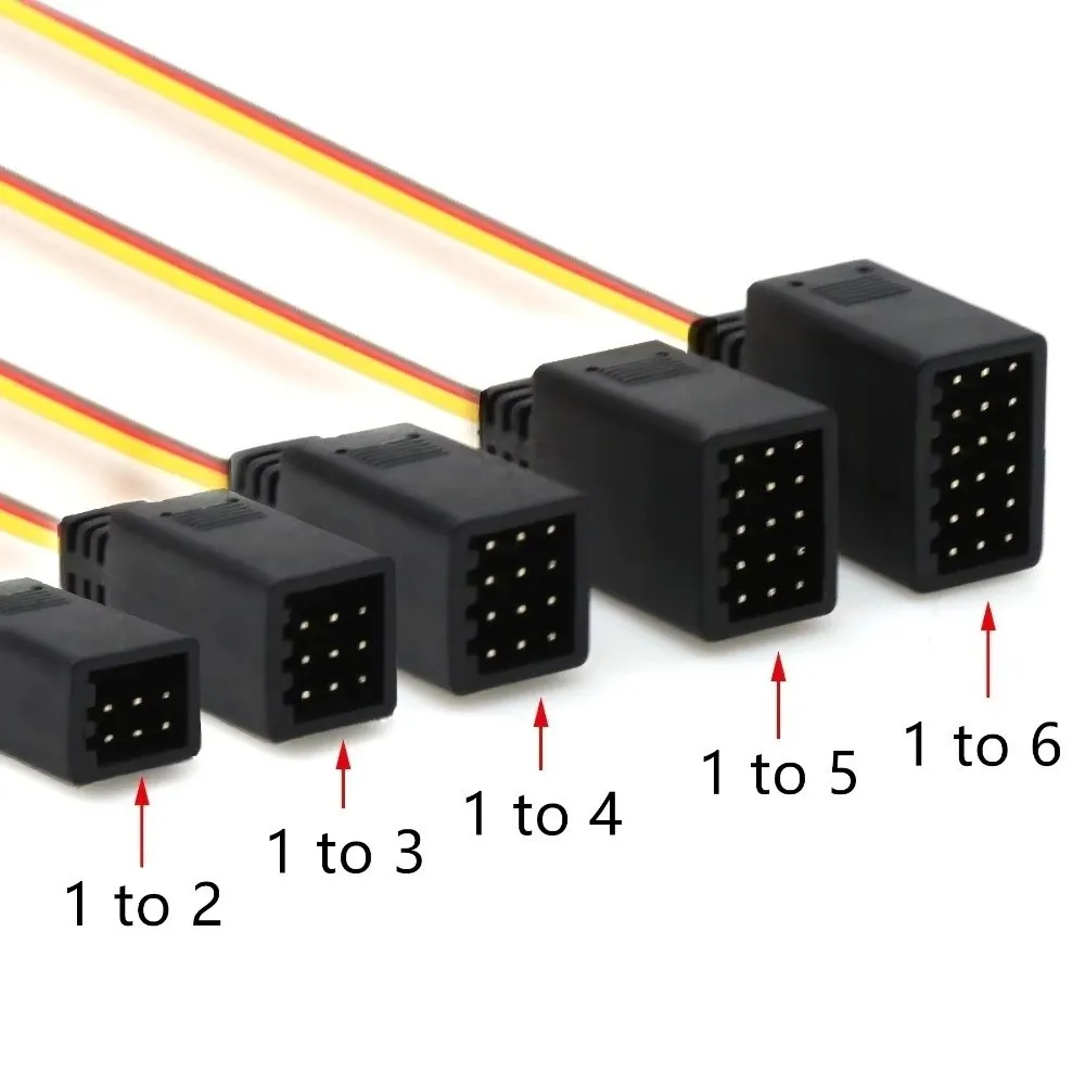 Length 350mm RC Connection Cables Y Line Remote Control Remote Control Cable Male to Female Servo Extender Wire RC Accessories view 4