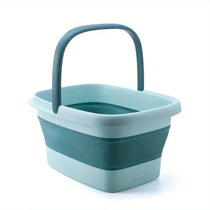 Foot bath tub cleaning bucket large folding portable folding foot wash tub car wash bucket student foot wash board foot care