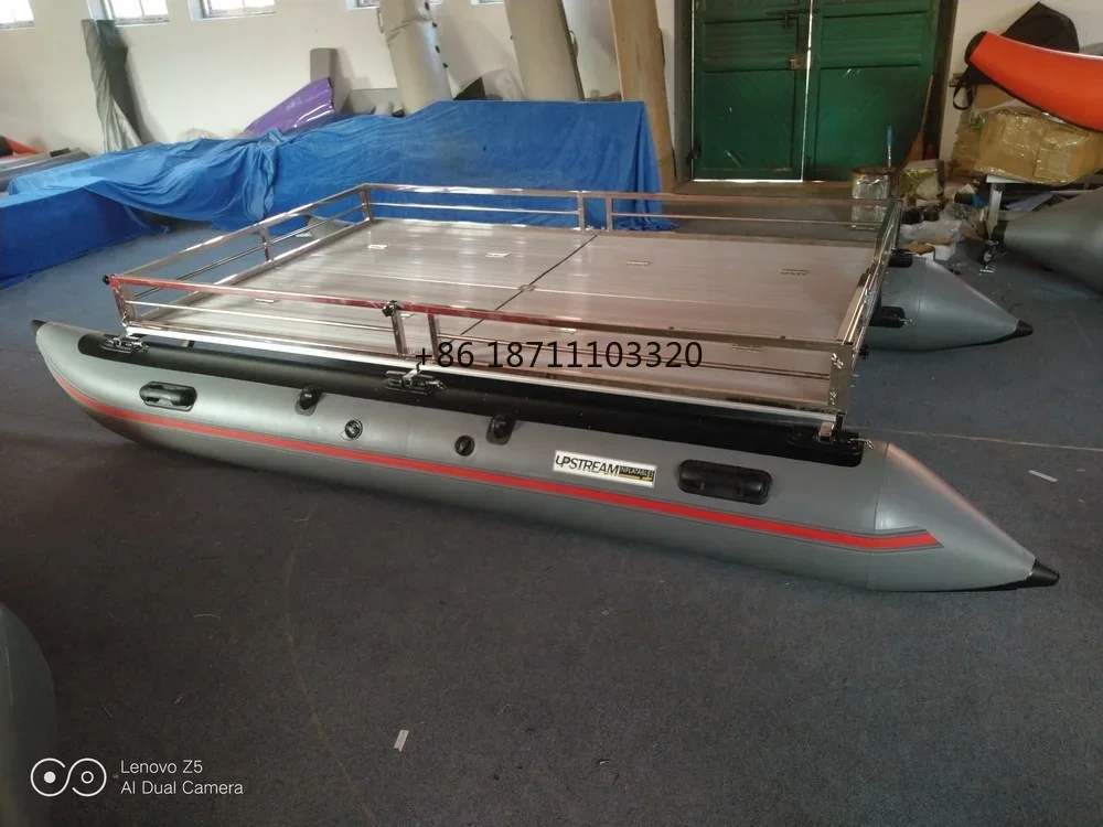 Fishing boat PVC inflatable boat mini yacht