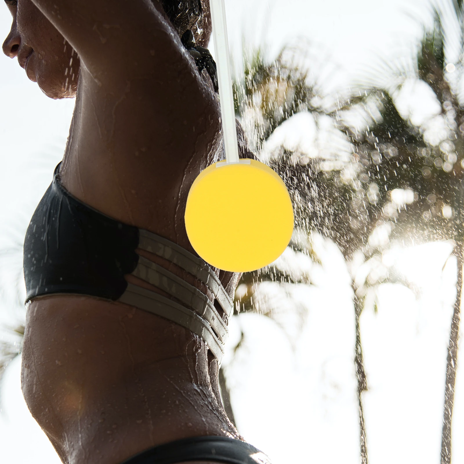 

Back Bath Sponge Long Handled Shower Brush Lightweight Exfoliating Scrubber for Body Cleansing Bath Sponge Shower Brush