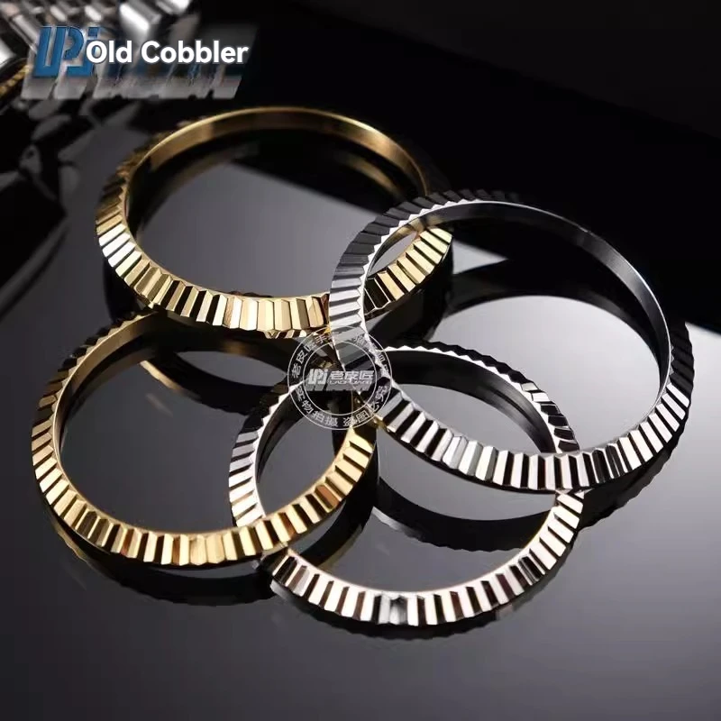 35.8mm 39mm Outer Ring Dog Tooth Ring for Ro-lex Journal Log NH35 Stainless Steel Bracelet m126334/m126333 Metal Strap and Case