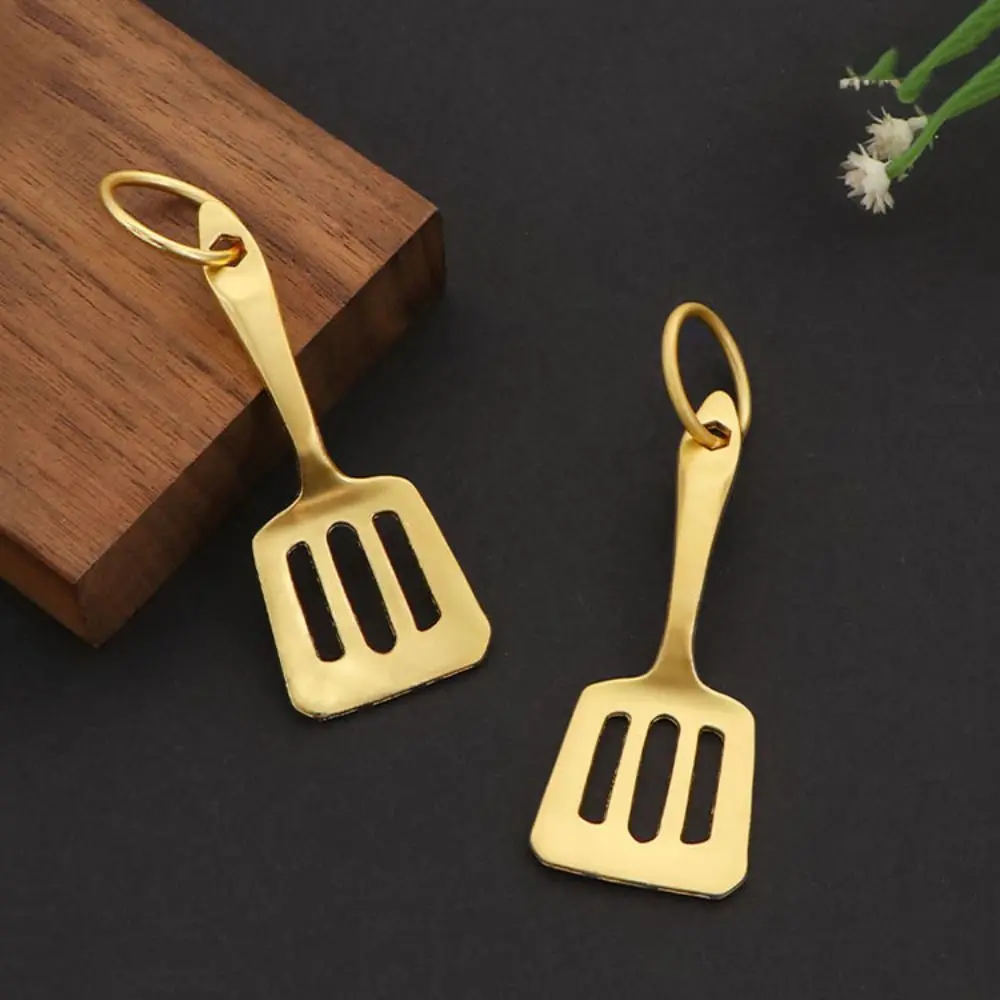 LOL Cute Teamfight Tactics Spatula Game Figure Game Peripheral Mini Golden Keychain Action Figure Exquisite Birthday Gift Toys