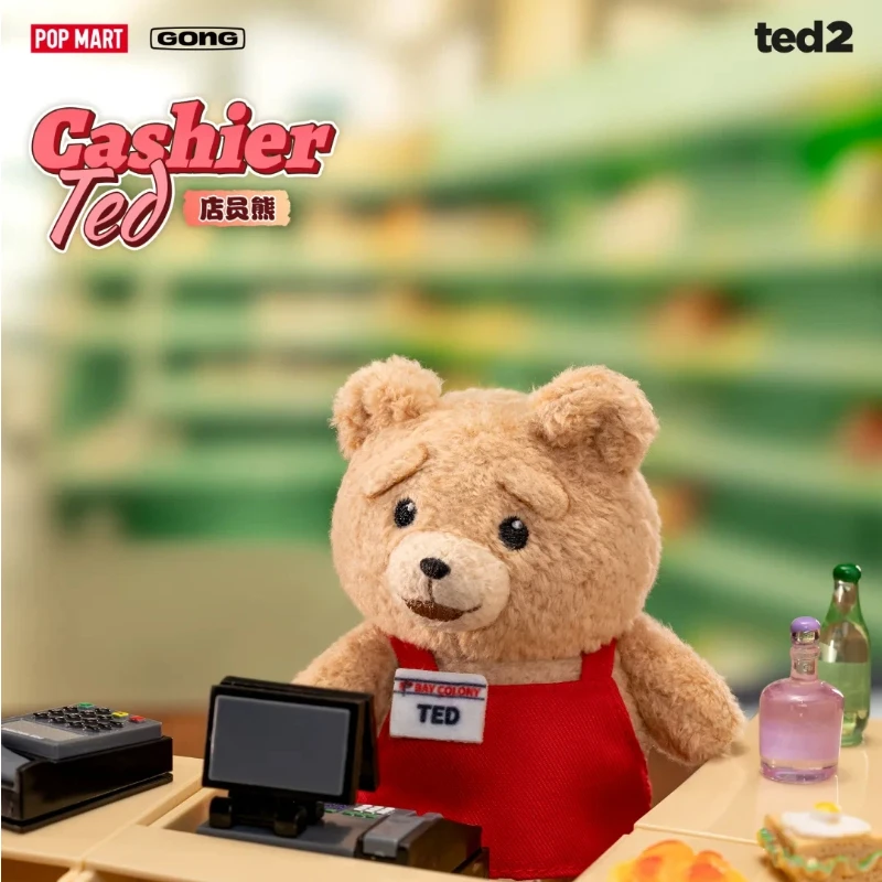 POPMART TED2 Série Baby Ted Ca - Baby Products Teddy Bear avaliação e preço