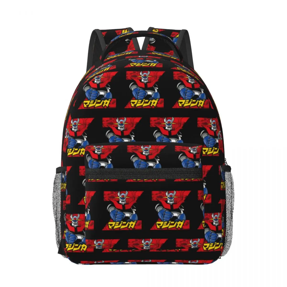 

Mazinger Z Goldorak Actarus Grendizer Mask Woman Backpacks Boy Girl Bookbag School Bags Portability Laptop Rucksack Shoulder Bag