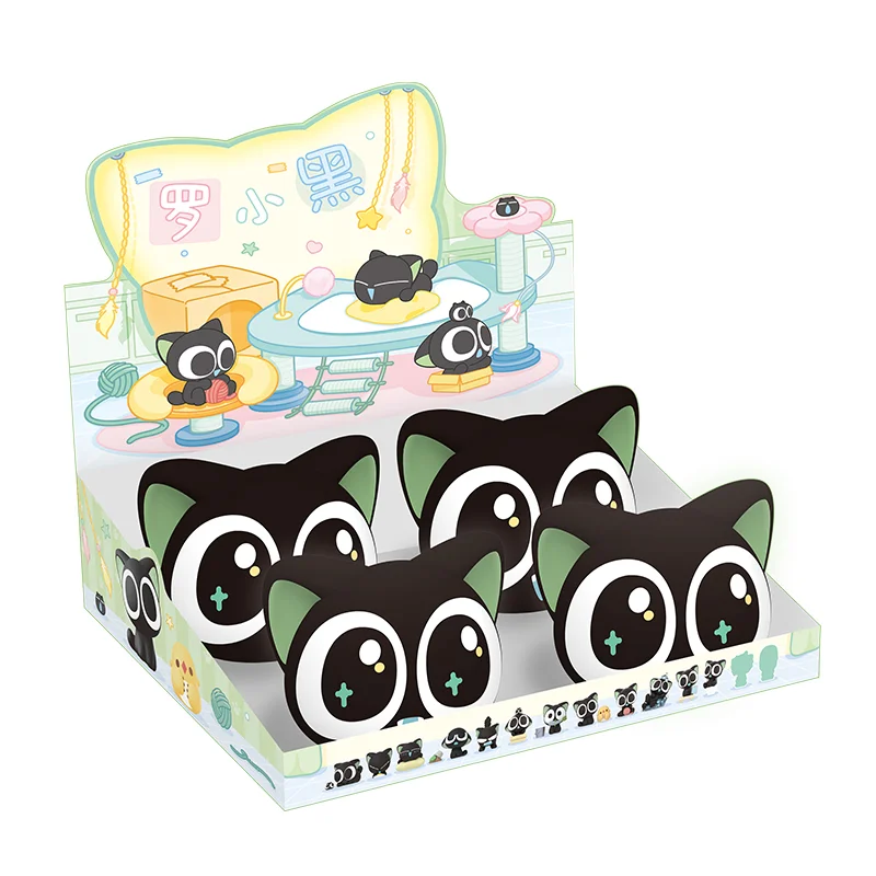 Genuíno playwright luo xiaohei série diária caixa cega guerra memo periférico pequena partícula boneca ornamento bonito partícula decoração