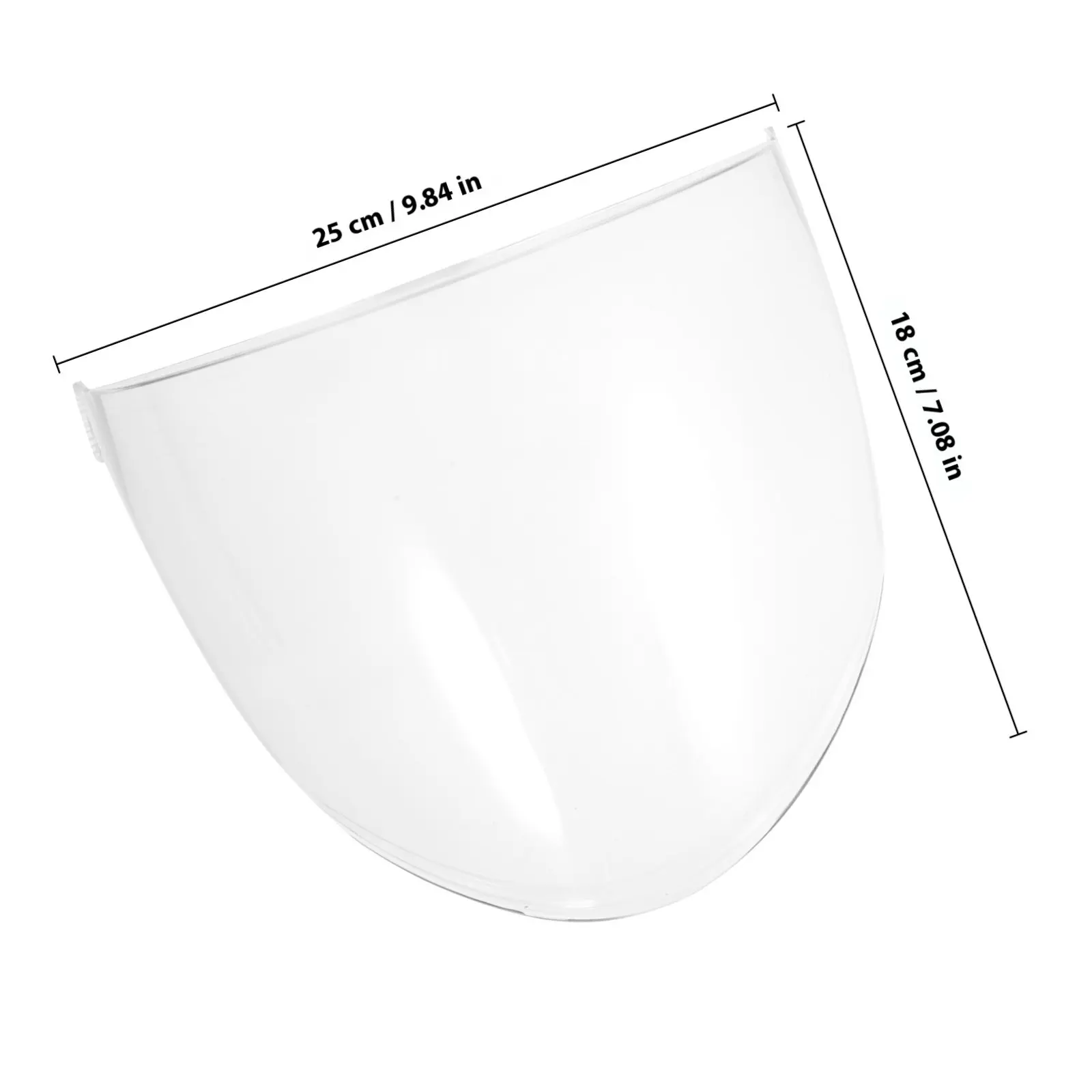 Lens for Motorcycle Motorbike Shield Anti-Scratch Flexible Tough Replacement Visor High Visibility Wind Rain Sand