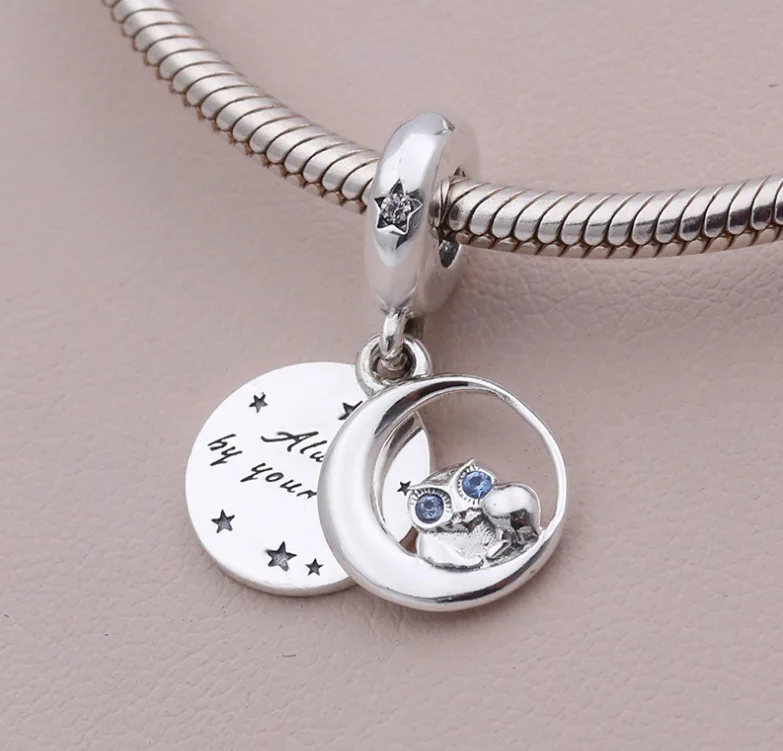 جديد 925 فضة دراجة نارية الصوت الشريط سحر of ley 925 سلسلة مطرز صالح الأصلي قلادة سوار لتقوم بها بنفسك حلية مجوهرات #6