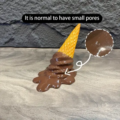 8 best sales पिघलती आइसक्रीम की मूर्ति - №1