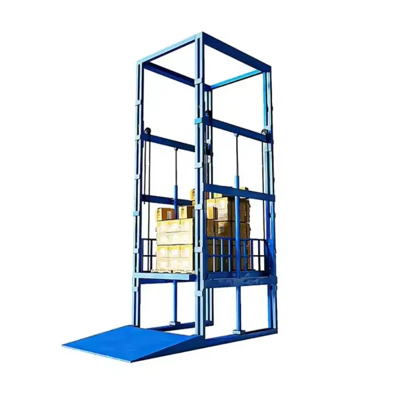 Multi Level Hydraulic Cargo Elevator Industrial Goods Lift for Factory Warehouse Production and Heavy Material Handling