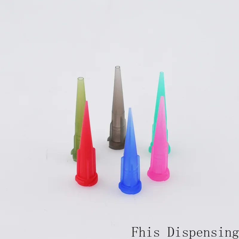 200pcs/pk Adhesive Dispensing Tip 14G-25G TT Tapered Needle Smoothflow Tapered Tips Glue Dispenser Part Epoxy Dispensing Part