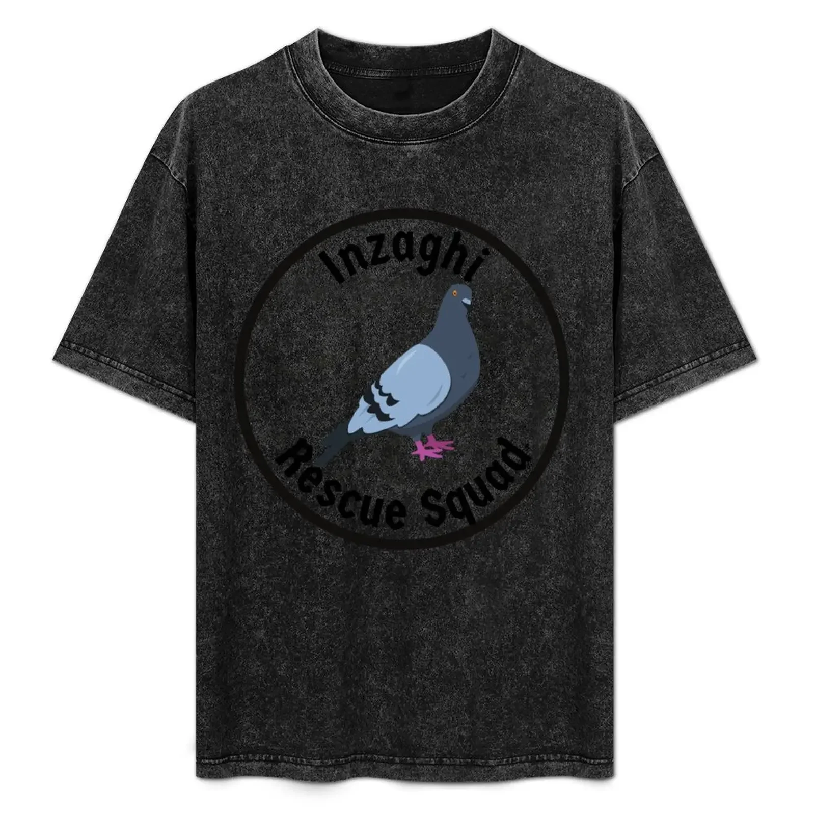 

Vincenzo Inzaghi Rescue Squad KDrama Pigeon  T-Shirt Retro Style Print Casual Top