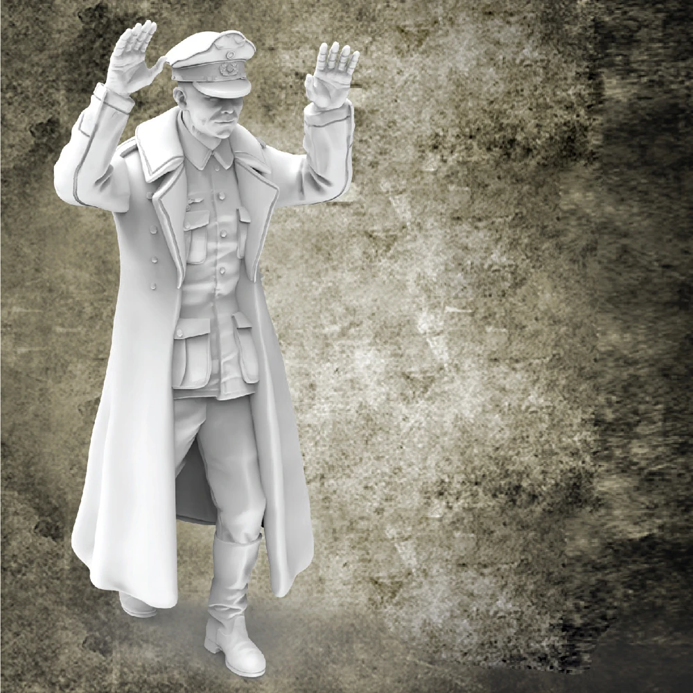 

1/35 солдат Второй мировой войны, модель солдата из смолы, военная тема Второй мировой войны, комплект в разобранном и неокрашенном виде